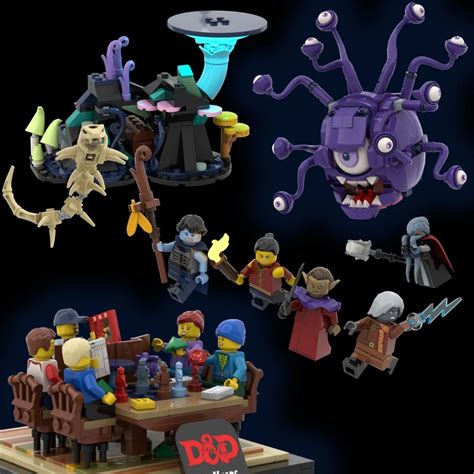 LEGO IDEAS 50 Years Of Dungeons Dragons Escape From The Underdark