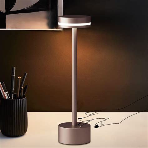 FUNTAPHANTA LED Battery Operated Cordless Table Lamp With Touch Switch