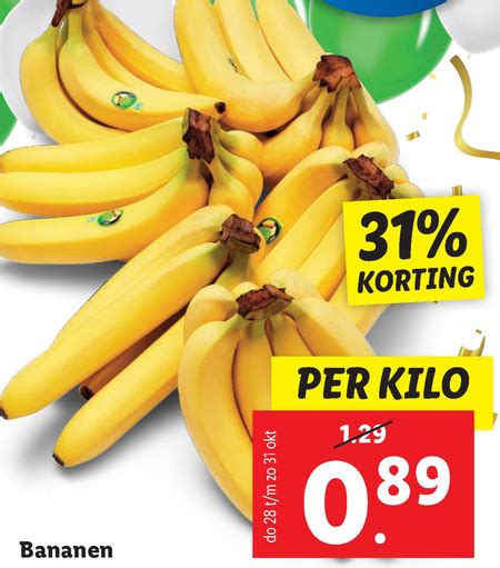 Bananen Folder Aanbieding Bij Lidl Details