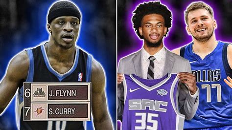 10 NBA Busts Drafted Right Before Future Stars YouTube