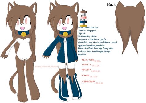 Emma Ref Sheet By Choukichii On Deviantart