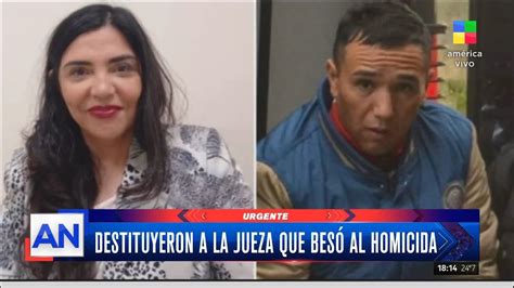 Destituyeron A La Jueza Que Bes Al Homicida Youtube