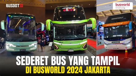 Ini Dia Sederet Bus Yang Tampil Di BUSWORLD 2024 YouTube