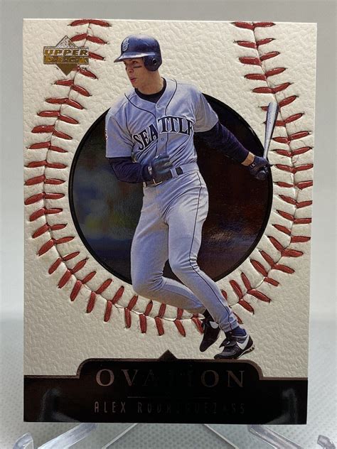 1999 Upper Deck OVATION Alex Rodriguez 28 Mariners EBay