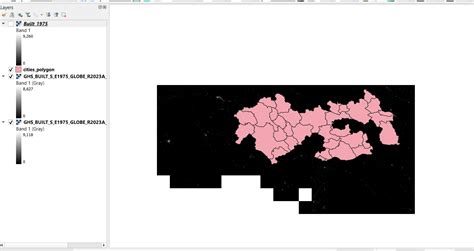 Qgis Sum Of The Raster Cell Values Located In The Polygon