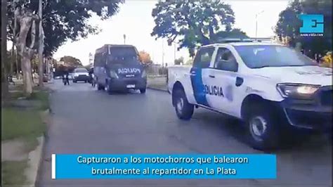 La Plata Capturaron A Los Motochorros Que Balearon Al Repartidor