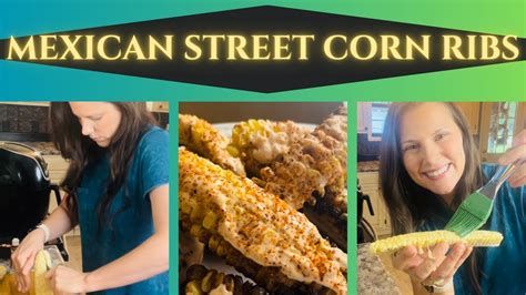 Mexican Street Corn Ribs Elote Air Fryer Recipe Youtube