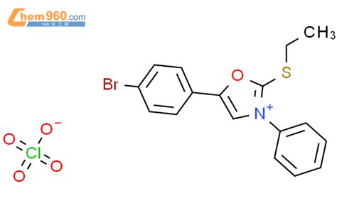 116896 21 0 Oxazolium 5 4 Bromophenyl 2 Ethylthio 3 Phenyl