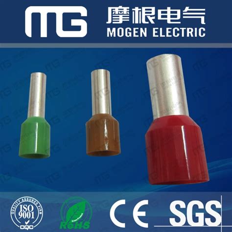 Cold Pressed Terminal E1008 Tube Pre Insulated Terminals Teminal And Connectors