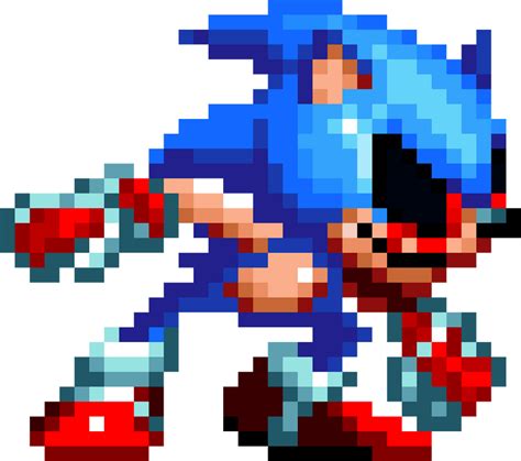 Sonicexe Maniafied Sprite 4 By Shadonictheedge On Deviantart