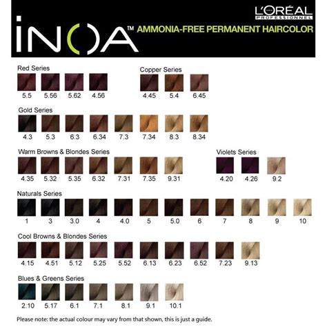 Loreal Inoa Ammonia Free Permanent Hair Color 60g