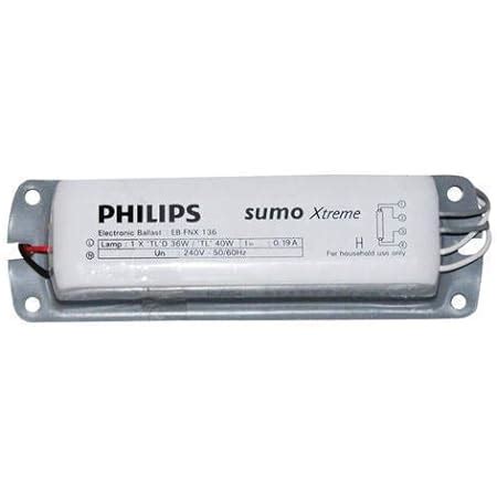 PHILIPS Plastic 36W Electronic Ballast Choke With Connectors Amazon