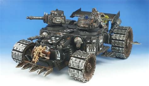 Ork Battlewagon Monster Trucks Military Vehicles Warhammer