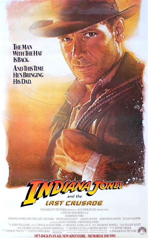 Indiana Jones and the Last Crusade (1989) | Indiana jones, Movie ...