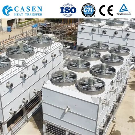 Stainless Steel Wall Mounted Closed Loop Cooling Tower Evaporative Air