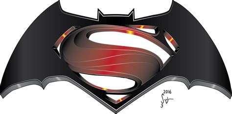 Batman v Superman Logo Revisited by sjvernon on DeviantArt