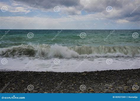 Deep sea water waves stock image. Image of color, summer - 85927269