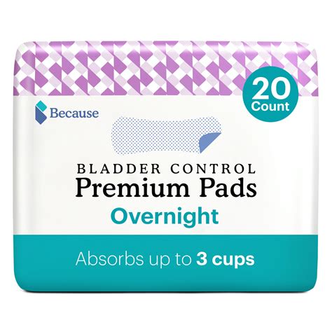 Prevail Overnight Absorbency Incontinence Bladder Control Pads 30 Count