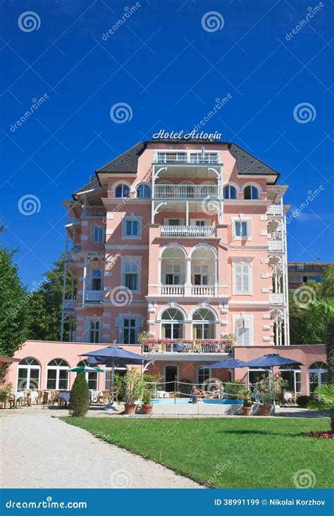 Hotel Resort Portschach Austria Editorial Stock Image Image Of