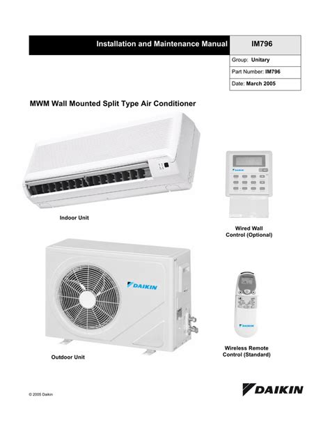 Manual Daikin Air Conditioner