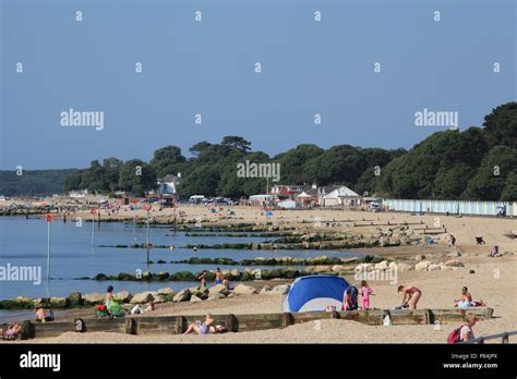 Avon Beach Mudeford Christchurch Dorset Stock Photo Alamy