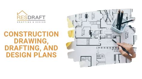 Ppt Types Of Construction Drawing Drafting And Design Plans