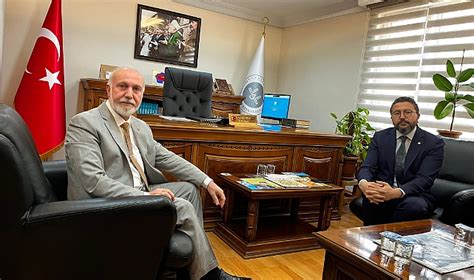 Abdurrahman Çetinden Müftü Ömer Keskine ziyaret GÜNCEL BARTIN