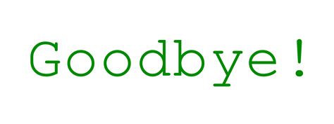 Goodbye Transparent Background Png Free Png Pack Download Images