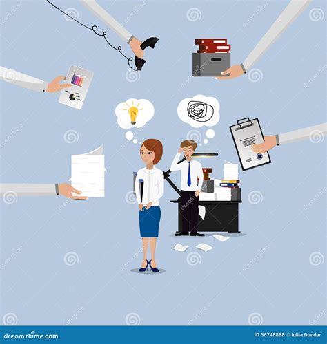 Mulher De Negócio Bem Sucedida Ilustração Stock - Ilustração de