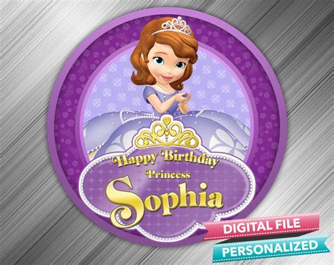 Sofia the First Birthday Sign