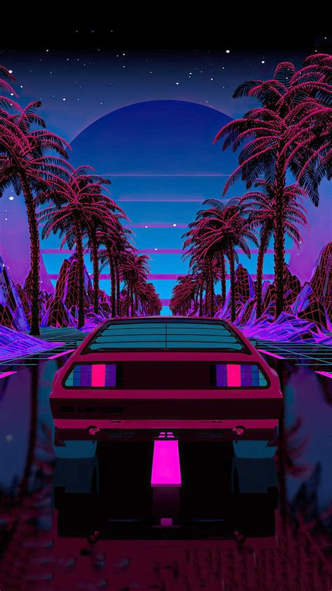 Neon Retro Chill Hd Phone Wallpaper Pxfuel