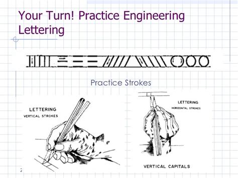 Engineering drawing (engineering lettering) lesson 3