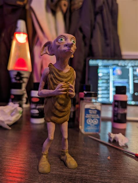 3d Printable Dobby From Harry Potter • Made With Saturn 8k・cults