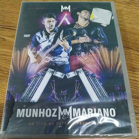 Dvd Munhoz E Mariano Ao Vivo No Est Dio Prudent O Shopee Brasil