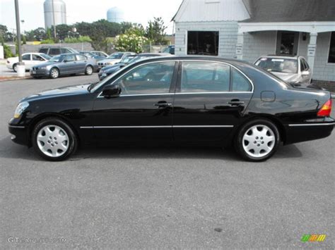 2003 Black Onyx Lexus Ls 430 Sedan 31426043 Photo 12