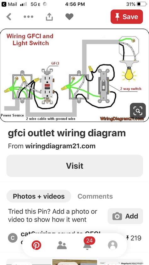 Electrical Outlet and Light Switch Wiring Diagram