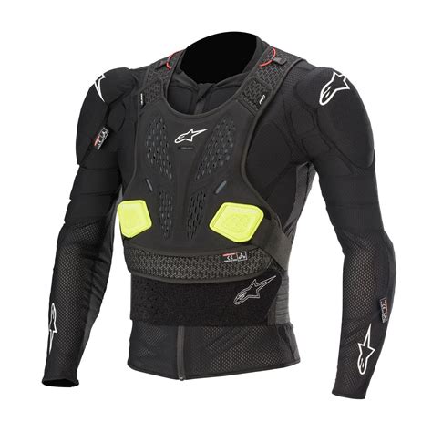 Alpinestars Pettorina Bionic Pro V Nero Giallo Fluo Maciag Offroad