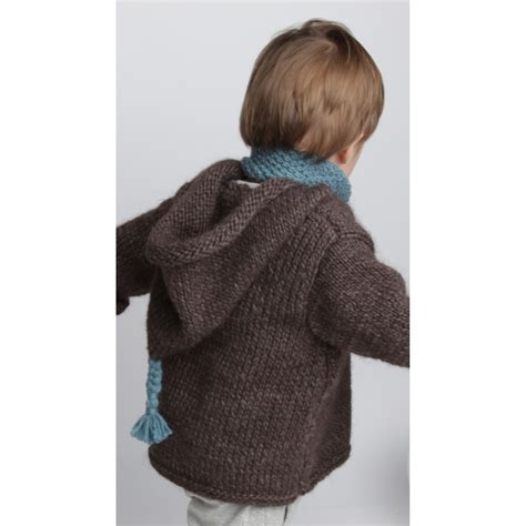 Mod Le Tricot Gilet Capuche B B