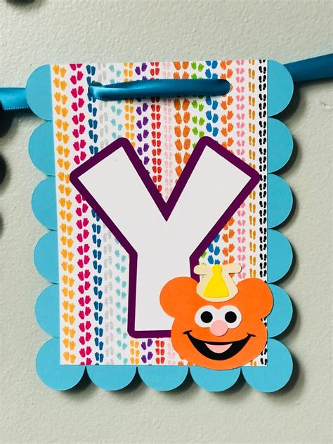 Muppet Babies Banner Happy Birthday Banner Muppet Babies Etsy