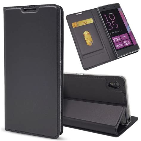 Pdgb Classic Simple Style Flip Cover Magnet Top Pu Leather Case For