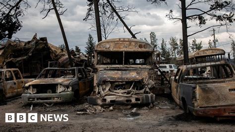 Jasper Fire Images Show Destruction From Wildfire In Canada