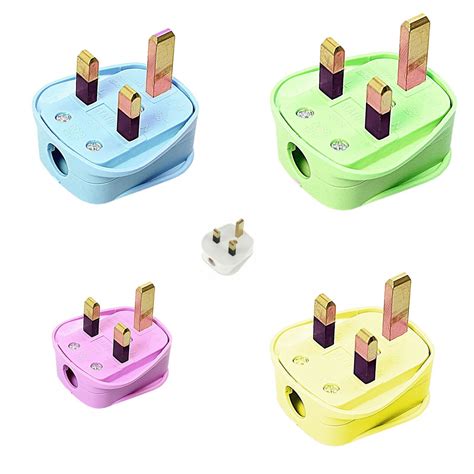 13 Amp Plug Indoor Clam Shell In Assorted Colour Heavy Duty High