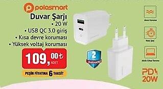 Polosmart Duvar Arj W Ndirimde Market