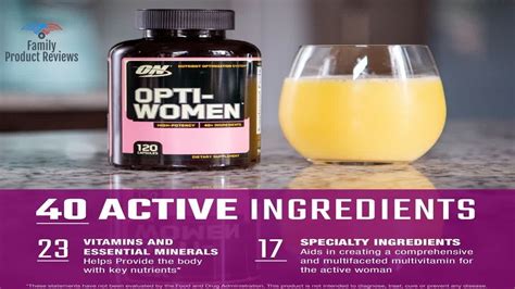 Optimum Nutrition Opti Women Womens Daily Multivitamin Supplement With