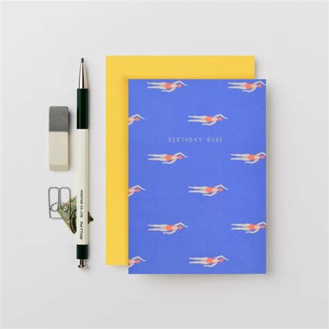 Birthday Babe Greeting Card The Nunhead Gardener