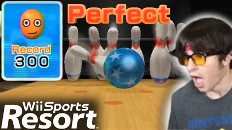 How I Bowled A Perfect Game In Wii Sports Resort Youtube