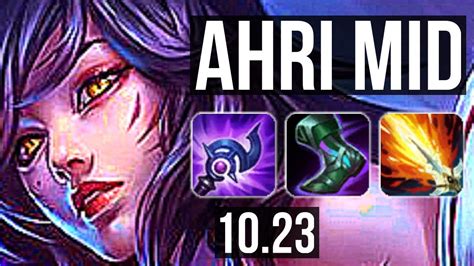 Ahri Vs Aurelion Sol Mid Winrate Godlike Kr Master