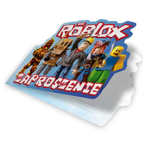 Zaproszenie Na Urodziny Roblox Z2