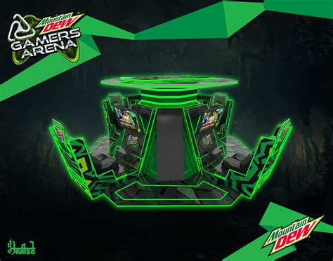 Mountain Dew Gamers Arena Behance