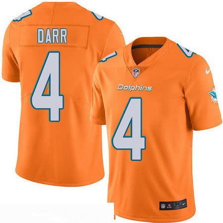 Men's Miami Dolphins #8 Matt Moore Orange 2016 Color Rush Stitched NFL Nike Limited Jersey on ...